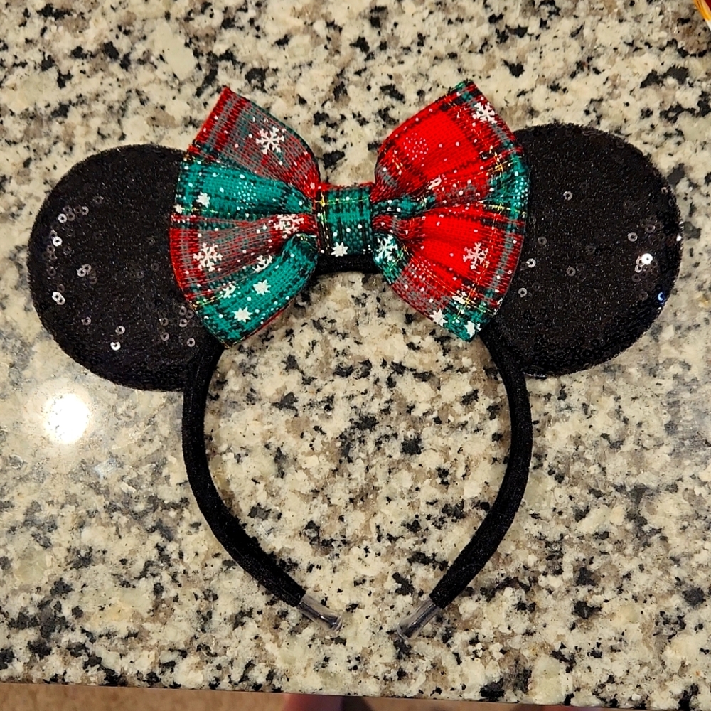 Christmas inspired disney mouse ears